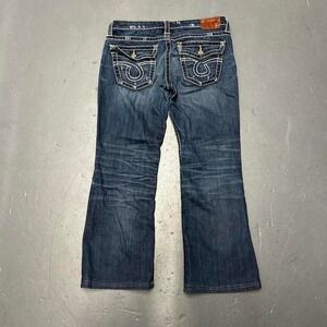 Women's Y2K Big Star low rise dark wash flare boot cut